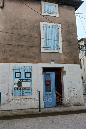 maison de village à la vente -   34440  NISSAN LEZ ENSERUNE, surface 50 m2 vente maison de village - UBI456078500